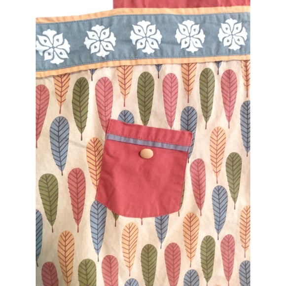 Kay Dee Designs Turkey Gobble Thanksgiving Kitchen Apron Pockets Embroidered - Picture 3 of 10